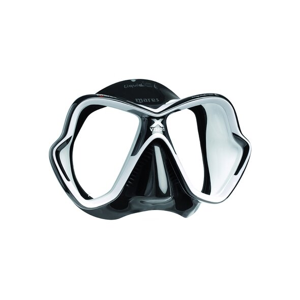 Kaukė MARES X-VISION ULTRA LS  juoda-balta