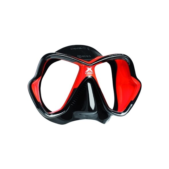 Kaukė MARES X-VISION ULTRA LS  juoda-raudona