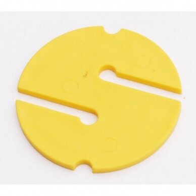 DIR ZONE Cave Non-Directional Marker yellow 55 mm