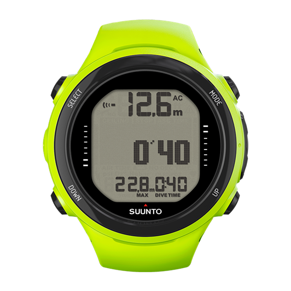Nardymo kompiuteris Suunto D4i NOVO (Laimo spalvos) Nardymo kompiuteris Suunto D4i NOVO (Laimo spalvos)
