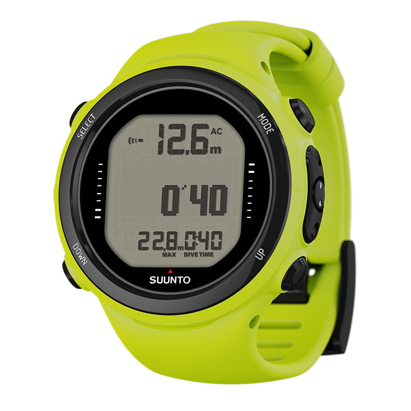 Nardymo kompiuteris Suunto D4i NOVO (Laimo spalvos) 1 Nardymo kompiuteris Suunto D4i NOVO (Laimo spalvos) 1