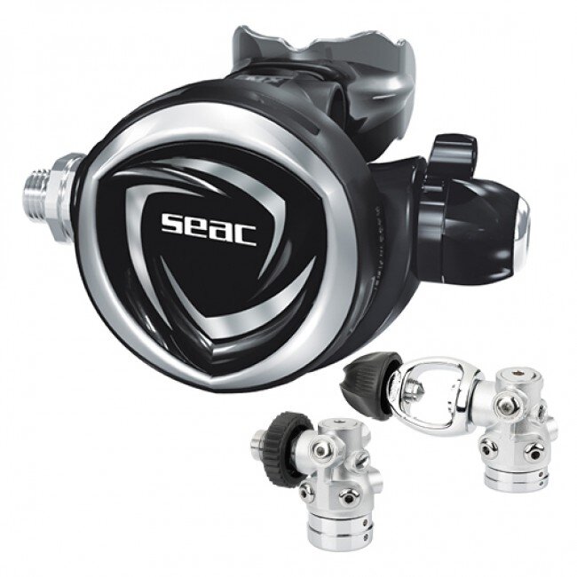 Reguliatorius DX 200 ICE 300BAR DIN + Octo  komplektas Seac Sub 1